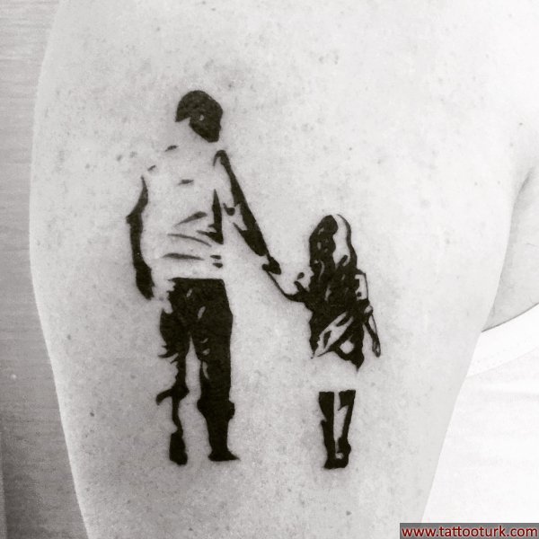 baba kız dövmesi dövmeleri tattoo love father doughterr