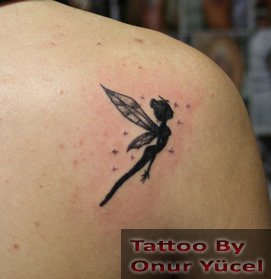 tinker bell dövmesi - fairy tattoo