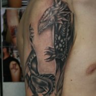 Ejderha Dövmesi - dragon tattoo