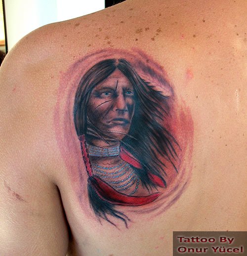 kızılderili dövmesi