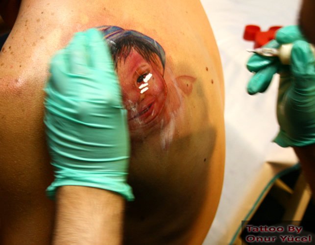 onur yucel portre çalışması