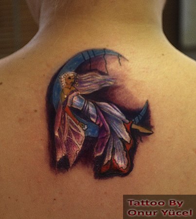 Peri Dövmesi Renkli