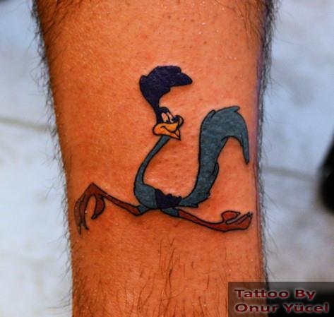 road runner dövmesi