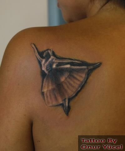 balerin dövmesi modelleri desenleri