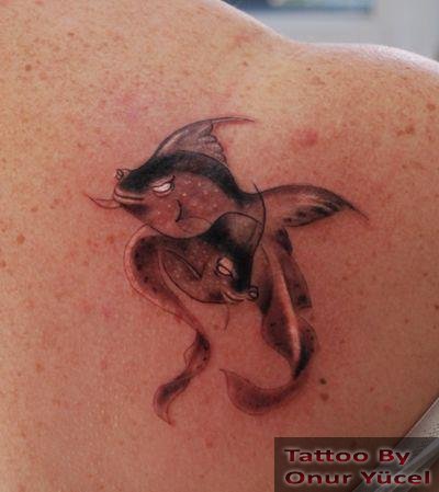 Balık dövmesi dövme modelleri desenleri