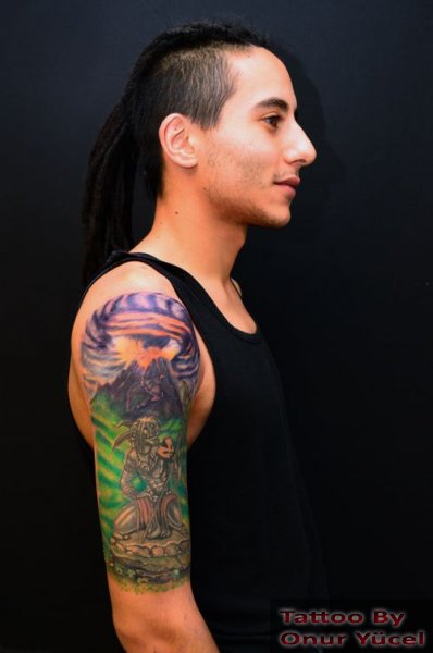 wow troll shaman dövmesi