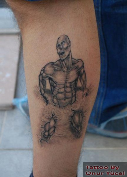 tas kırık dövmesi iyileşmiş hali