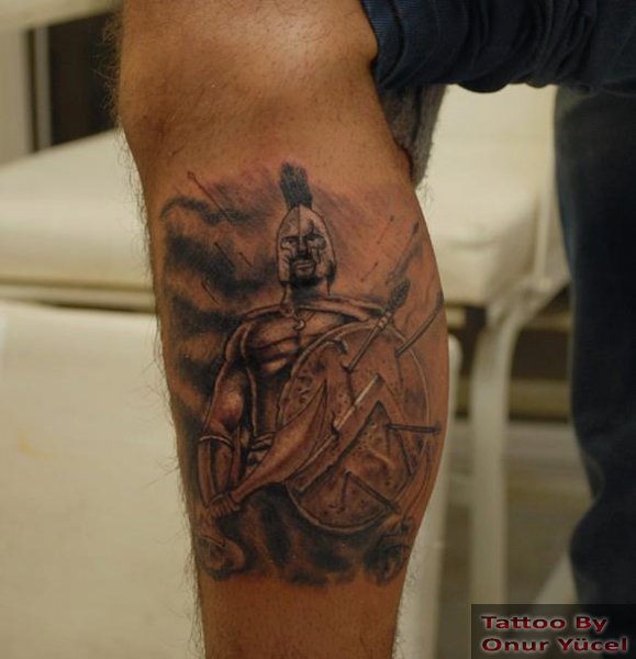 leonidas 300 spartalı dövmesi