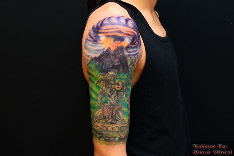 wow troll shaman dövmesi