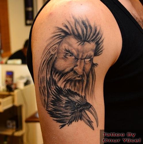 odin dövmesi tamamen iyileşmiş hali