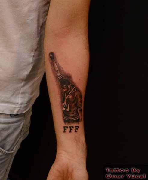 fist for fredom black salut tattoos