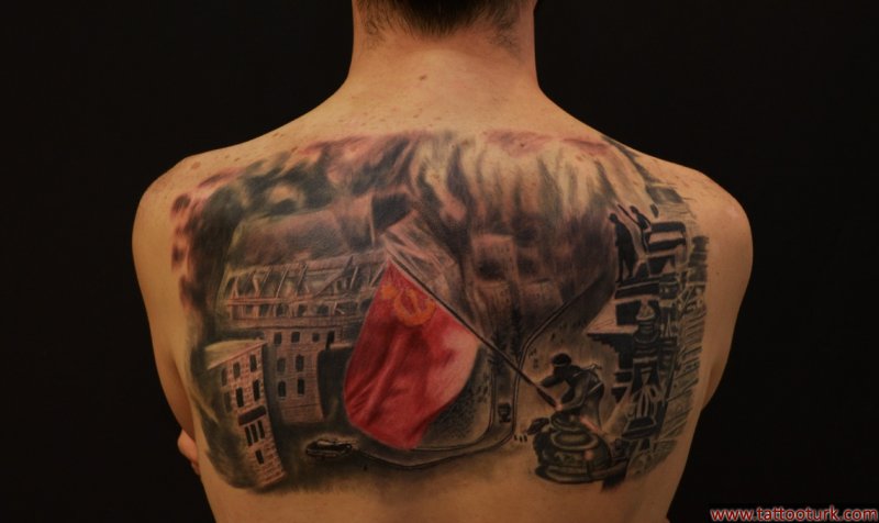 2. dünya savaşı berlin dövme modeli