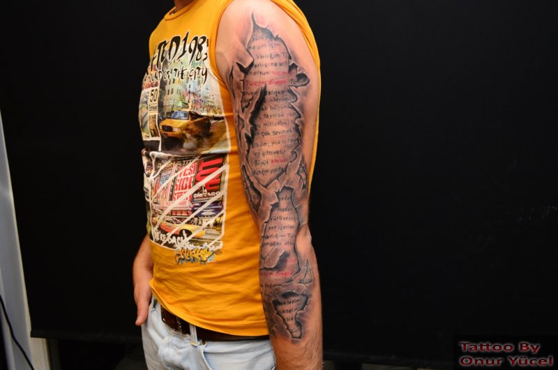 andımız 3d dövme modeli