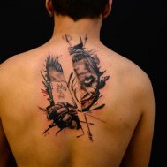 joker dövmesi tattoo