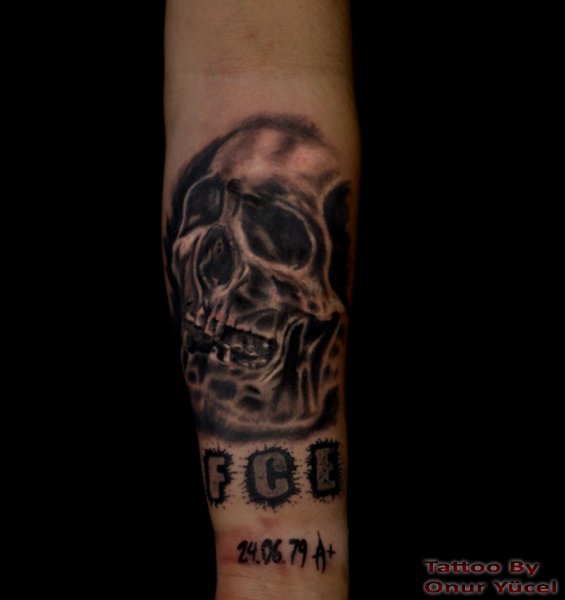 kurukafa dövmeleri skull tattoo