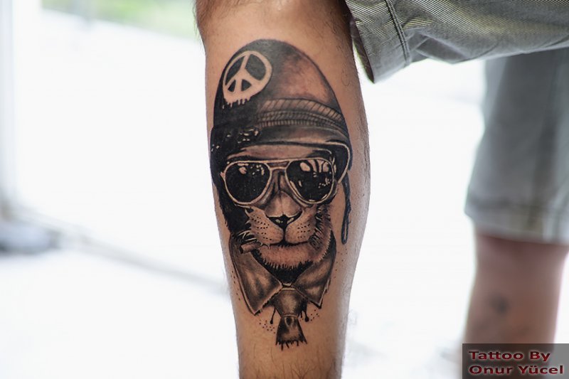 tomcat kedi dövmesi dövmeleri