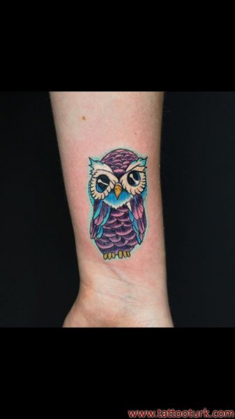 Baykuş dövme owl tattoo