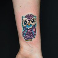 Baykuş dövme owl tattoo