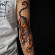 Kaplan dövme tiger tattoo ankara
