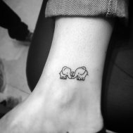 fil dövmesi küçük şirin dövme dövmeleri tattoo tattoos