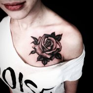 gul dövmesi rose tattoo gül dövmeleri