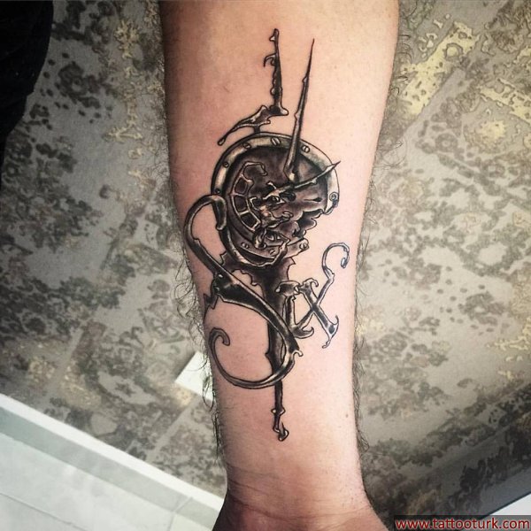 saat dövmesi clock tattoo dövmeleri