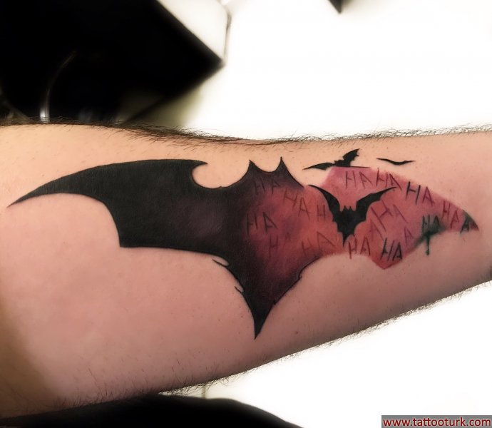 batman dövmesi bat tattoo
