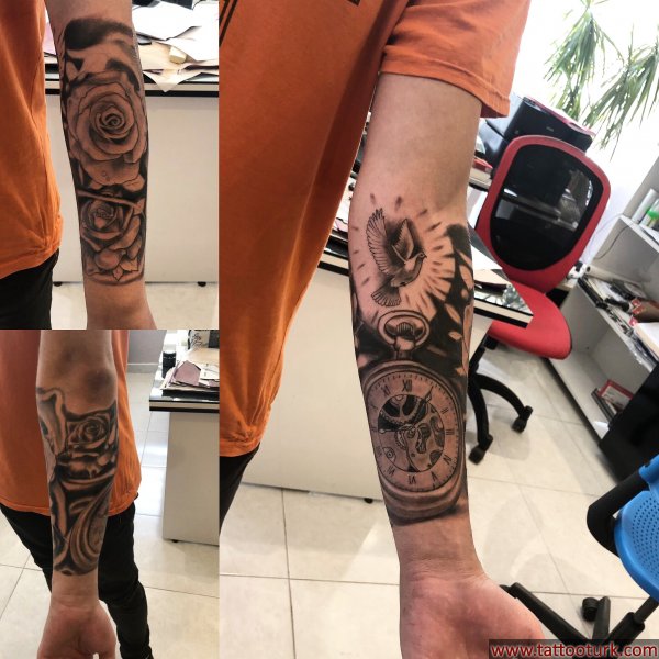 sleeve dövme