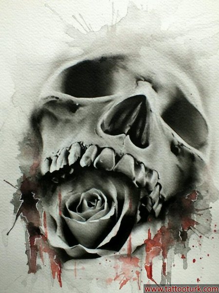 kurukafa skull dövme modelleri dövme desenleri