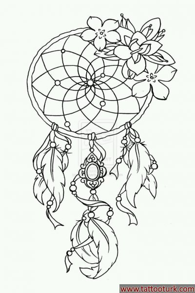 drem catcher düşkapanı kızılderili dövme modelleri dövme desenleri