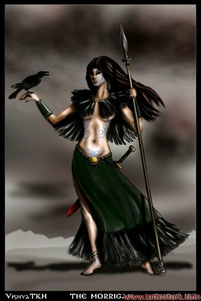 karga gothic dövme modelleri dövme desenleri tattoo desing