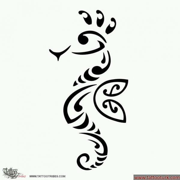 deniz atı dövme modelleri dövme desenleri tattoo desing