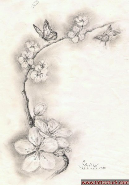 çiçek flower dövme modelleri dövme desenleri tattoo desing