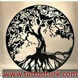 tribal hayat agacı dövme modelleri dövme desenleri tattoo desing