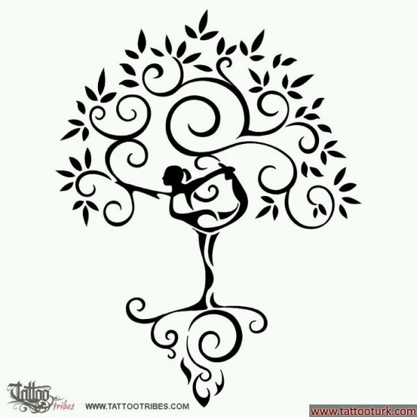 ağaç dans life of tree dövme modelleri dövme desenleri tattoo desing