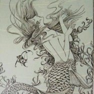 deniz kızı dövme modelleri dövme desenleri tattoo desing mermaid